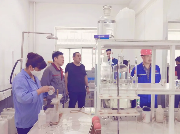 市、旗市場監督管理局到魯蒙水泥進行質量檢查